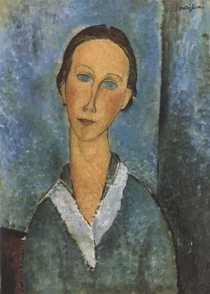 Amedeo Modigliani Jeune femme au col marin (mk38) oil painting picture